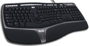 A modern ergonomic keyboard