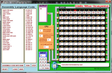 LMC Simulator: CPU Simulator - VB.NET Version Image 1