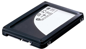 A typical solid state drive